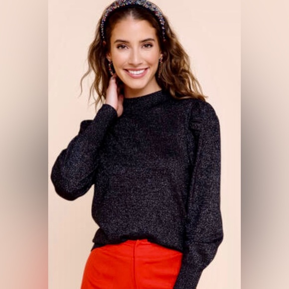 Francesca’s Collections Puff Sleeve Sweater by Studio 19. - Picture 3 of 6